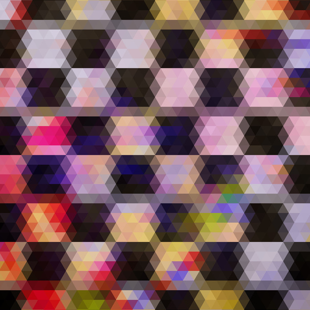 resumo fundo em mosaico poligonal multicolorido. Padrão triangular geométrico moderno. Modelo de design empresarial
. - Foto, Imagem