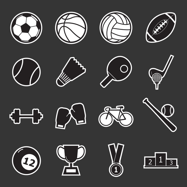 sportovní ikona - Vektor, obrázek