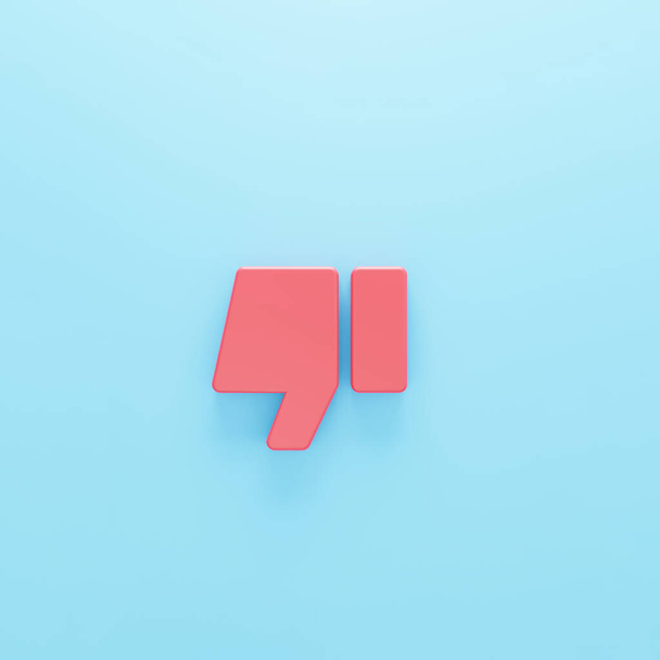 Thumbs down button or dislike button with shadow isolated on pastel blue background. modern minimal symbol. social media feedback concept. 3d rendering. - Photo, Image