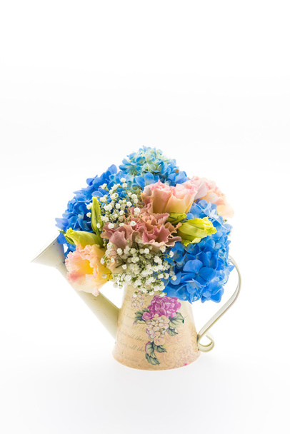 kytici květ hortenzie izolované na bílém - Fotografie, Obrázek