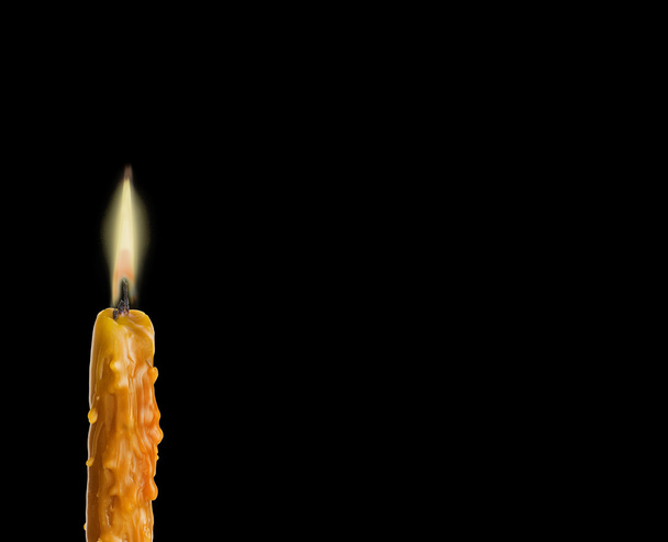 melting candle stick