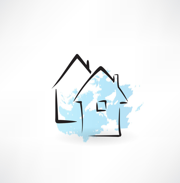 Little house icon - ベクター画像