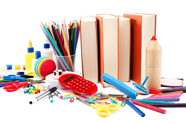 School and office supplies. Back to school. - Foto, Bild