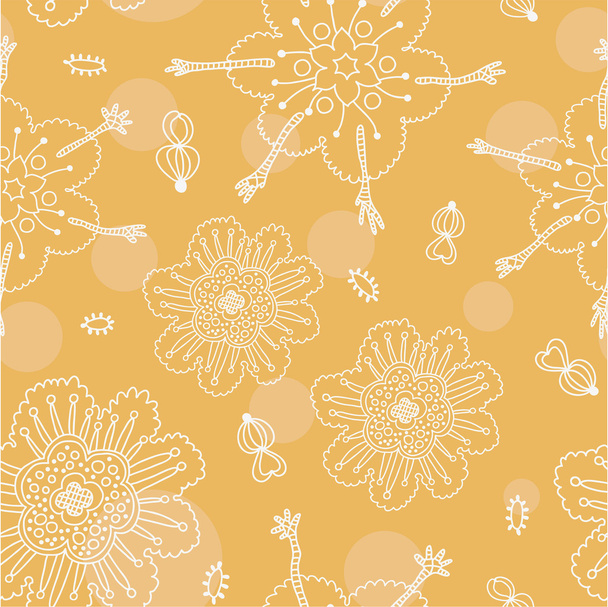 Elegant seamless floral pattern. - Vecteur, image