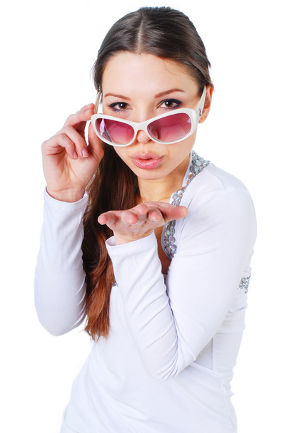 Woman in sunglasses - Фото, зображення