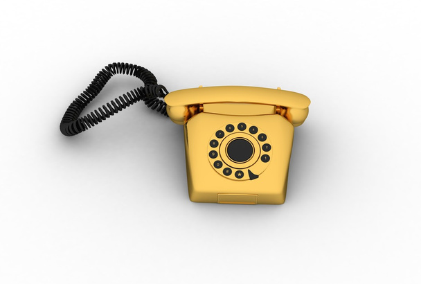 régi stílusú telefon - Fotó, kép