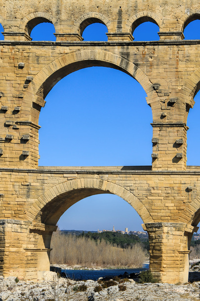 Pont du Gard, sul de França
 - Foto, Imagem