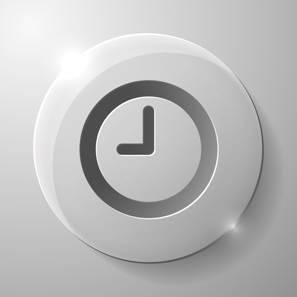 Clock icon - Vector, Imagen