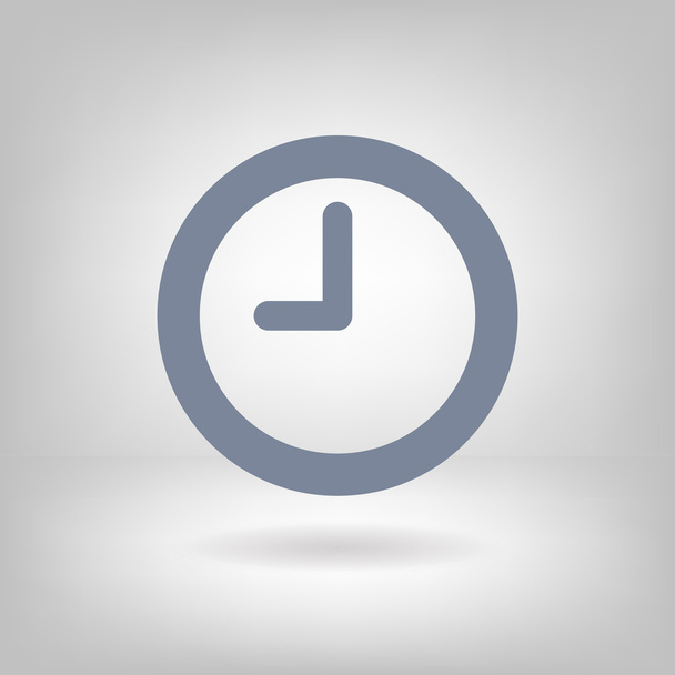Clock icon - Vector, Imagen