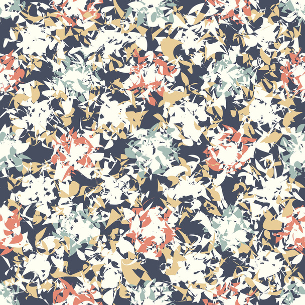 Seamless abstract pattern with floral ornament - Vektor, obrázek