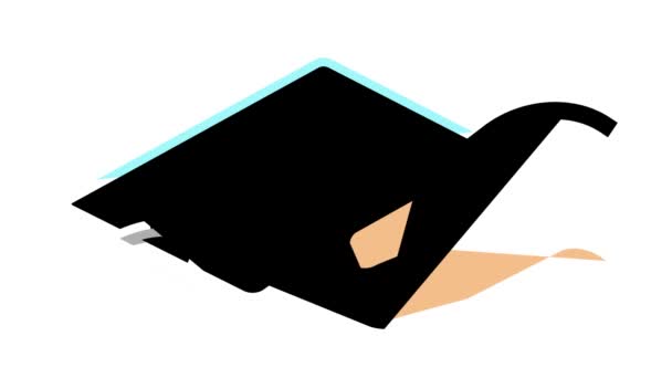 Smartphone Gesto color icono de animación - Metraje, vídeo