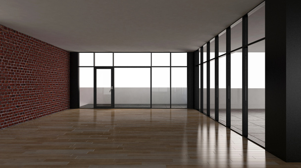 Blank interior - Photo, Image