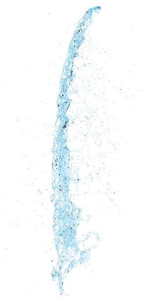 Брызги жидкости на белом фоне
 - Фото, изображение