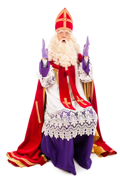 Sinterklaas sur fond blanc
 - Photo, image