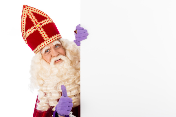 Sinterklaas avec tableau blanc
 - Photo, image