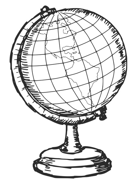 wereldbol - Vector, afbeelding