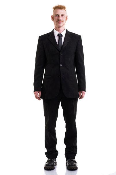 A man in a suit isolated on white - Zdjęcie, obraz