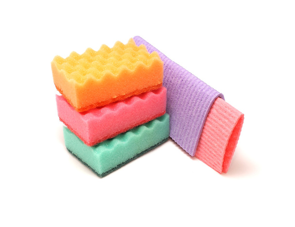 Sponges and rags - Фото, изображение