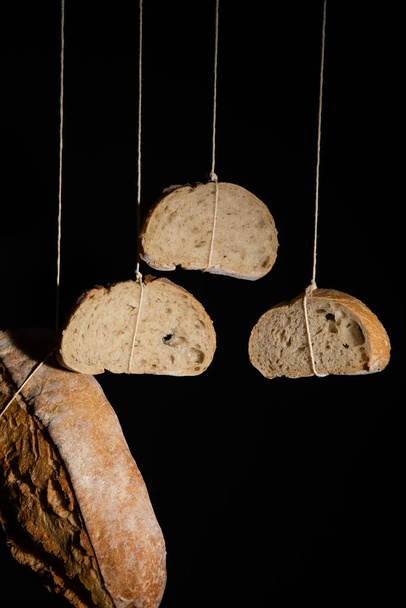 A closeup of a bread - Foto, Bild