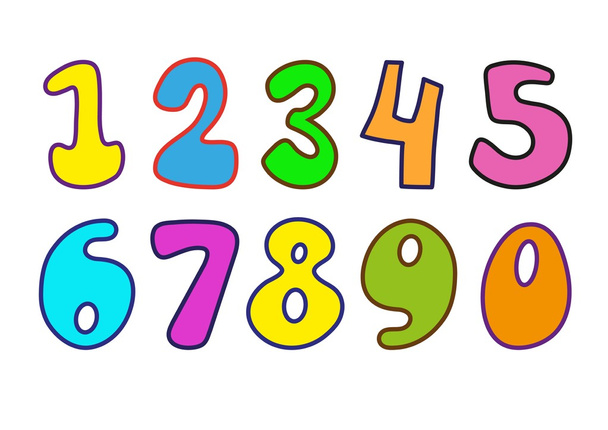 Numbers - Vector, Imagen