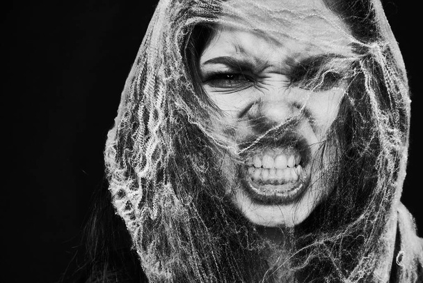 woman scary costume halloween holiday witch - Fotografie, Obrázek