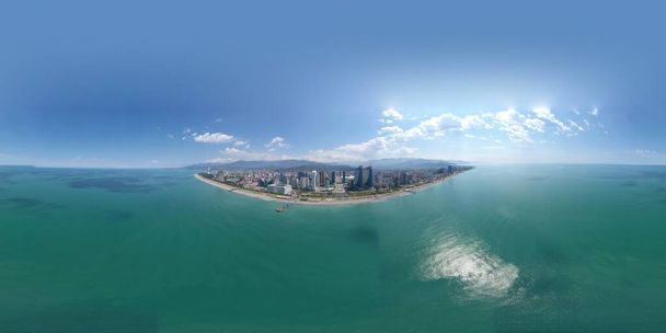 360 panorama miasta Batumi. Adżara, Gruzja - Zdjęcie, obraz