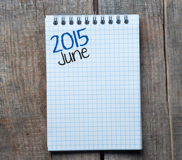 Zeichen des Jahres 2015 und Symbol des Monats Juni - Foto, Bild