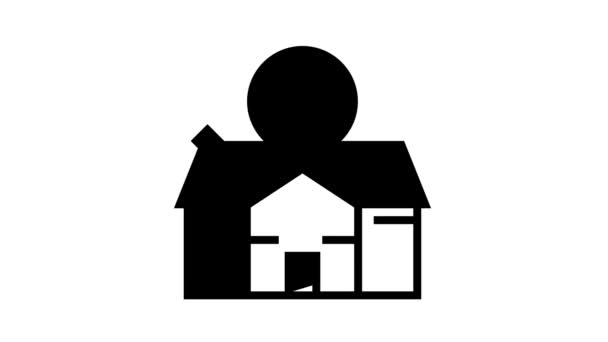 animace ikon úklidu domu - Záběry, video
