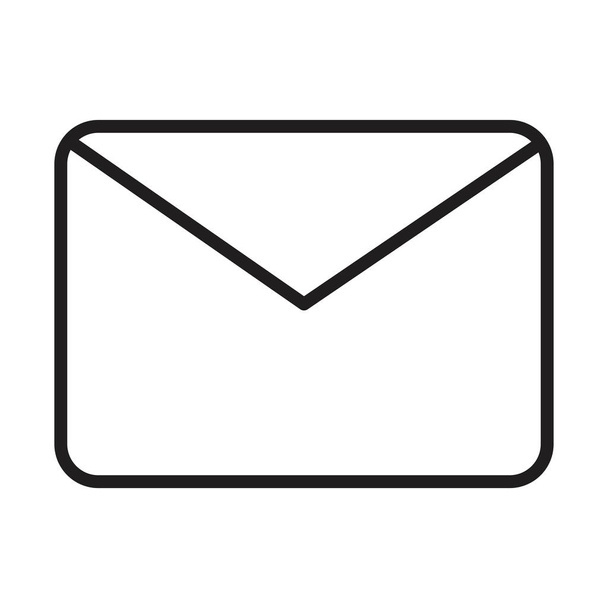 email line icon - Vetor, Imagem