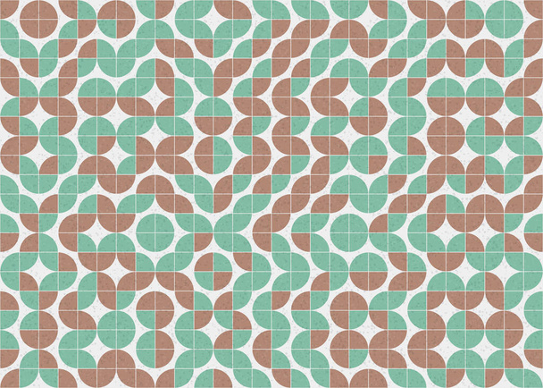 Resumen geométrico generativo patrón computacional, ilustración vectorial  - Vector, imagen