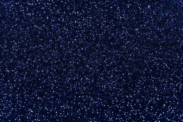 Blue sparkling glitter background, christmas abstract shiny texture. Holiday lights - Valokuva, kuva