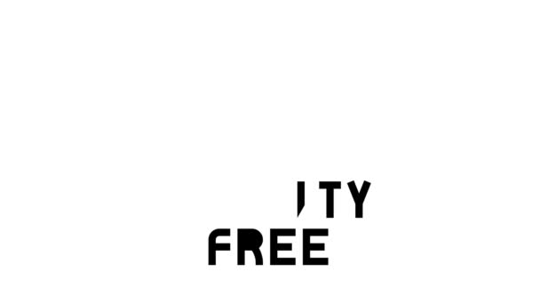 wreedheid gratis glyph pictogram animatie - Video