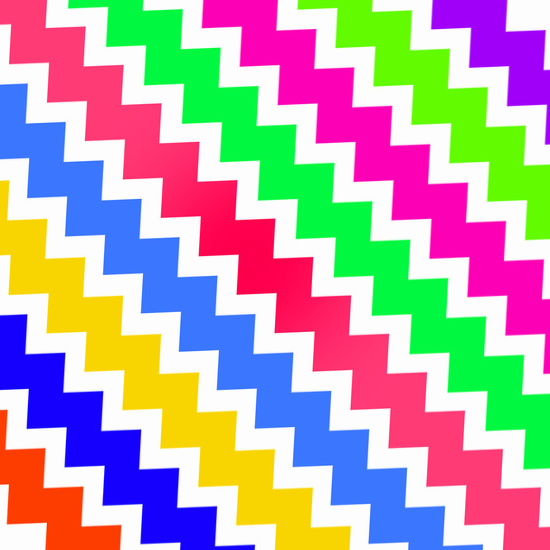 Seamless geometric pattern with zigzags - Foto, Imagen