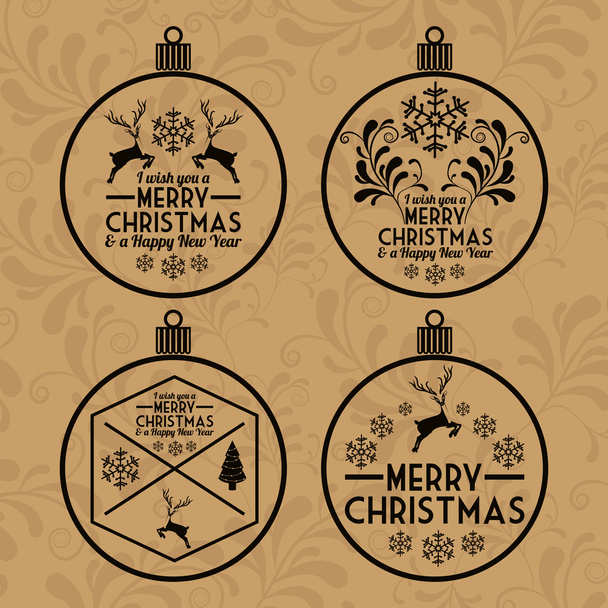 Christmas design - Vector, afbeelding