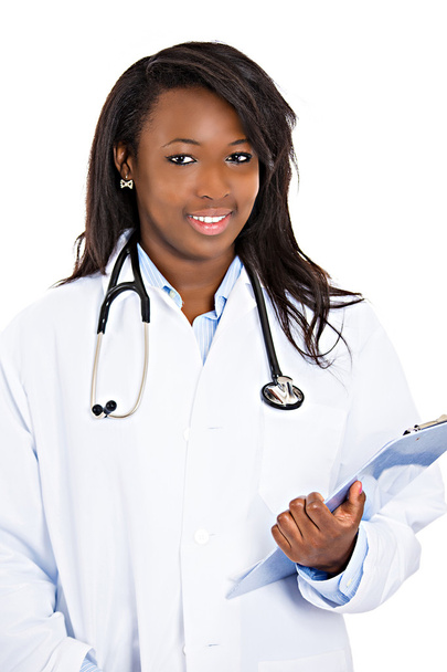 Happy female doctor - Фото, изображение