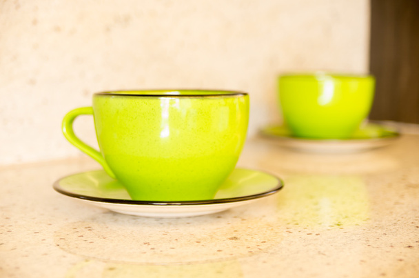 ceramic cup plate - Fotografie, Obrázek