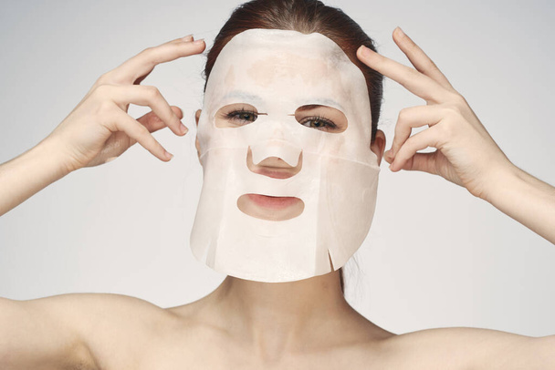 face mask rejuvenation clean skin spa treatments - Photo, image