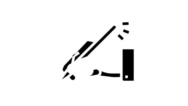 анимация иконки логотипа лото - Кадры, видео