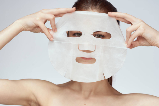 face mask rejuvenation clean skin spa treatments - Photo, Image