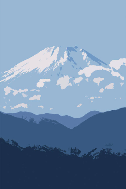 Ілюстрація зображення Mt. Фудзі - Фото, зображення