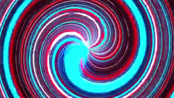 Wirbelnde Spiralkreise - Filmmaterial, Video