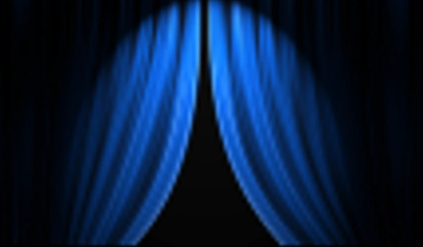 Theatre stage curtain - Photo, Image