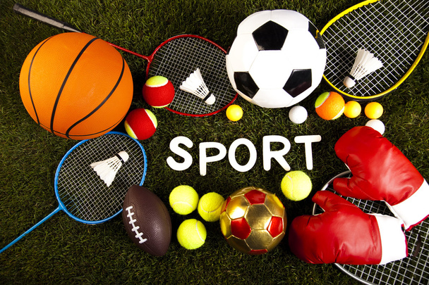 Equipamiento deportivo y pelotas
 - Foto, imagen