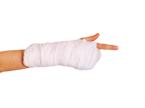 Сломанная рука ребенка
 - Фото, изображение