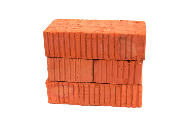 Bricks On White - Fotó, kép