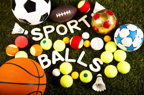 Sporty piłki i sprzęt - Zdjęcie, obraz