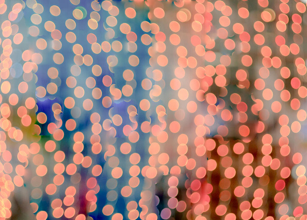 Абстрактный фон - яркий цветной боке к празднику, Рождеству - Фото, изображение