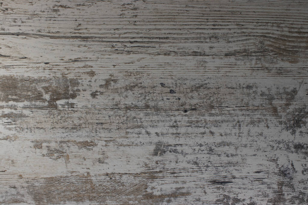 Fondo de textura de superficie de madera, gris. Vista desde arriba. - Foto, imagen