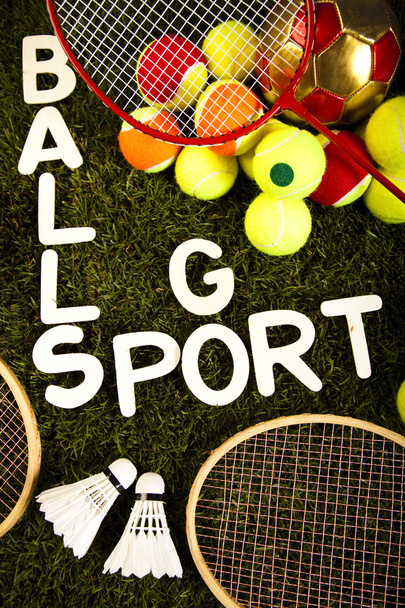 Sports balls and equipment - Photo, Image