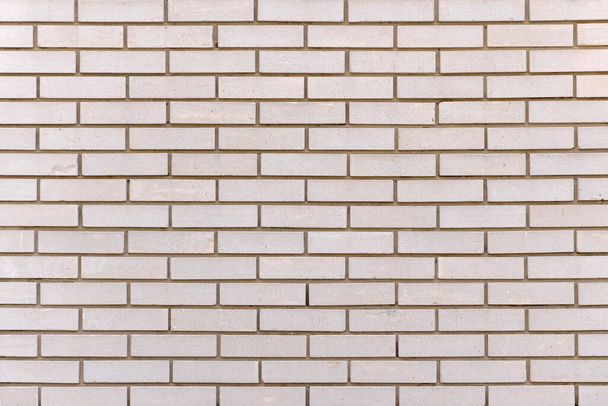 White Brick Wall at House Exterior Background Texture - Fotografie, Obrázek